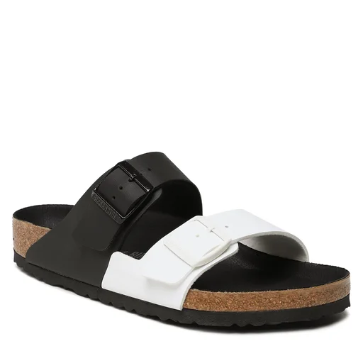 BIRKENSTOCK ARIZONA SPLIT BF BLACK/WHITE  