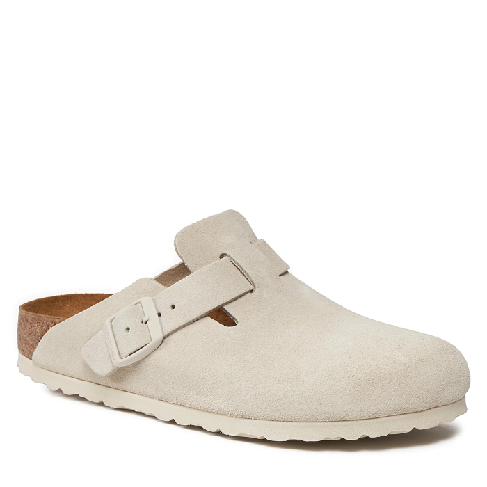 BIRKENSTOCK BOSTON LEVE ANTIQUE WHITE