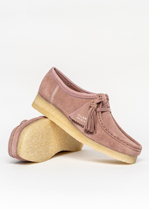 Clarks Wallabee Dusty Pink Suede (26163265)