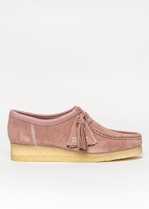 Clarks Wallabee Dusty Pink Suede (26163265)