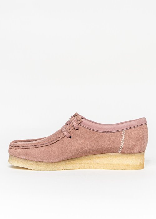 Clarks Wallabee Dusty Pink Suede (26163265)