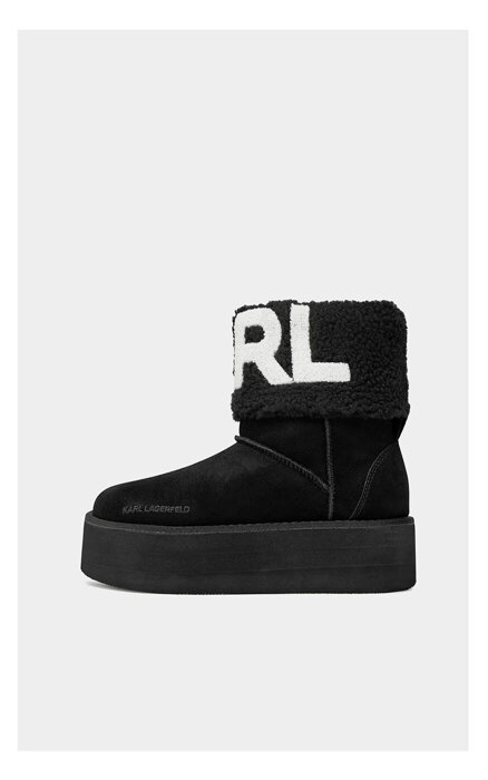 KARL LAGERFELD THERMO KARL LOGO ANKLE BOOT