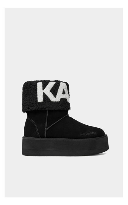 KARL LAGERFELD THERMO KARL LOGO ANKLE BOOT