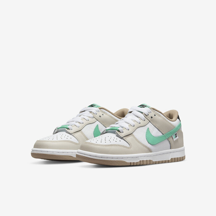 Nike Dunk Low Split Seam White Tan Mint