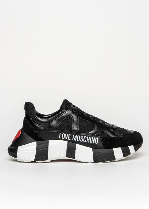 Sneakers Love Moschino Mix Nero (JA15306G1DIQ300A)