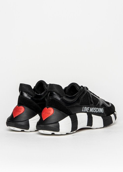 Sneakers Love Moschino Mix Nero (JA15306G1DIQ300A)