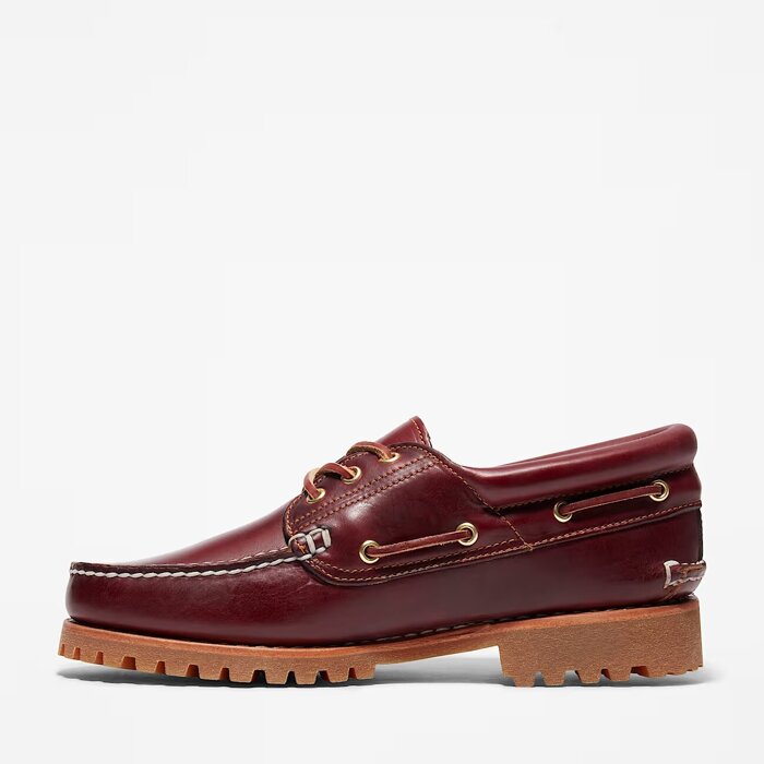 Timberland Authentic BOAT SHOE BURGUNDY