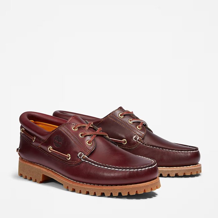 Timberland Authentic BOAT SHOE BURGUNDY