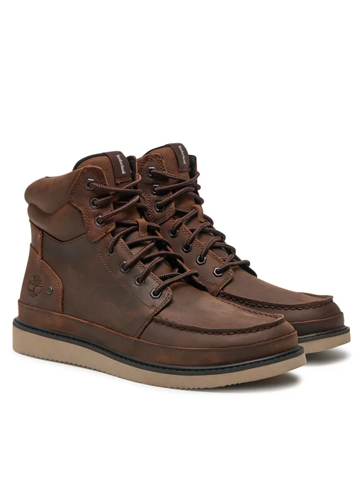 Timberland NEWMARKET MID LACE UP BOOT DARK BROWN FULL GRAIN