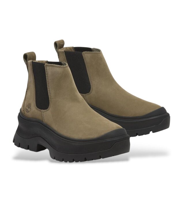 Timberland Roxie Lane MID CHELSEA BOOT OLIVE NUBUCK