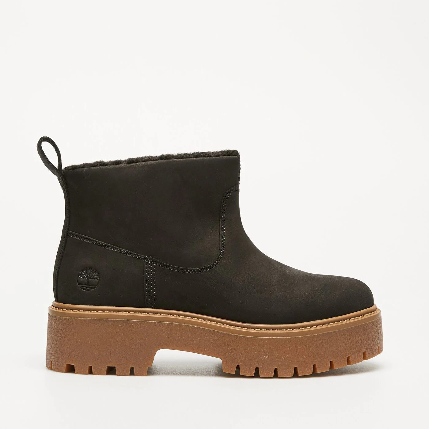 Timberland STONE STREET MID WARM LINED BOOT BLACK NUBUCK