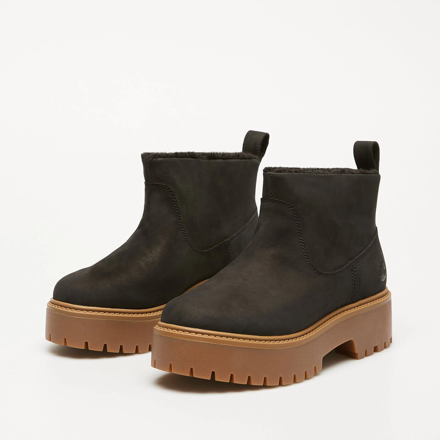 Timberland STONE STREET MID WARM LINED BOOT BLACK NUBUCK