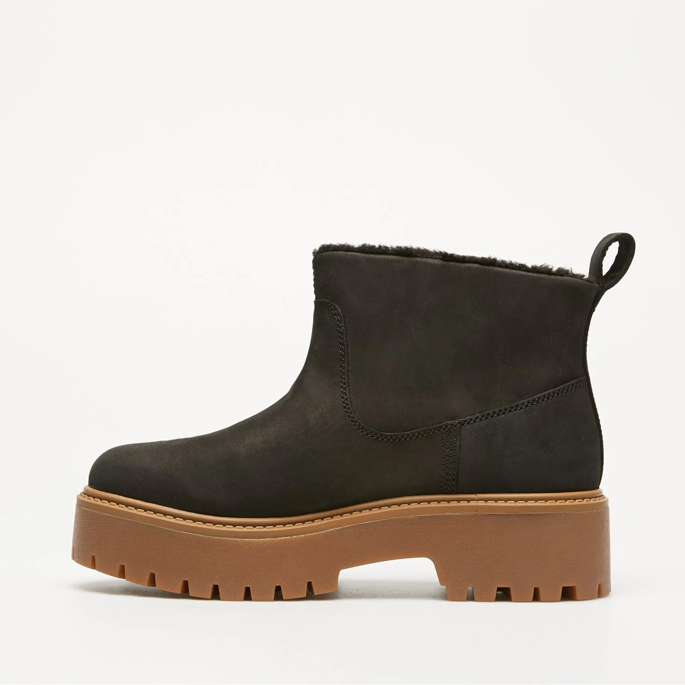 Timberland STONE STREET MID WARM LINED BOOT BLACK NUBUCK