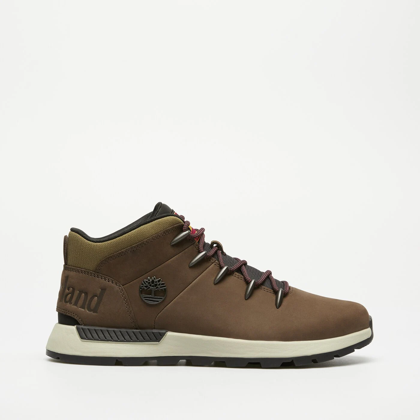 Timberland Sprint Trekker MID LACE UP SNEAKER DARK BROWN NUBUCK