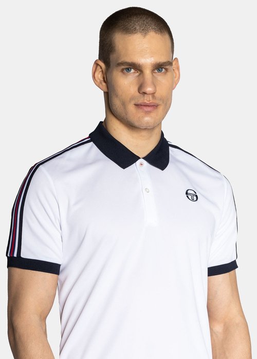 Polo Sergio Tacchini Nabo WHT/BLU