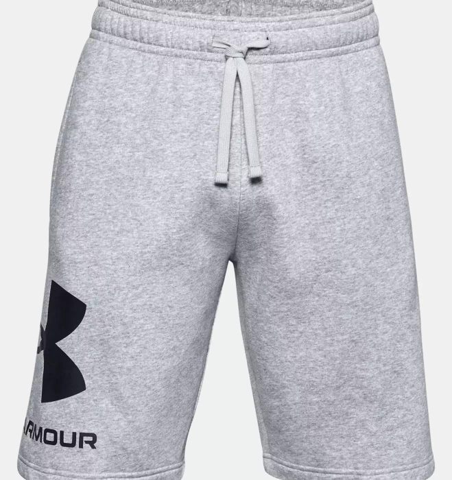 UNDER ARMOUR UA RIVAL FLC BIG LOGO SHORTS 1357118-011 