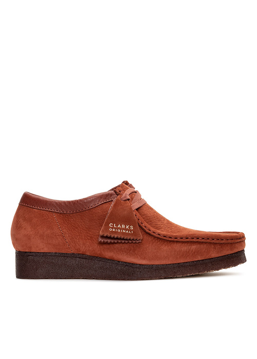 Clarks Wallabee Burgundy Nubuck (26162550)