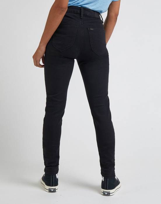 LEE SCARLETT HIGH BLACK RINSE 