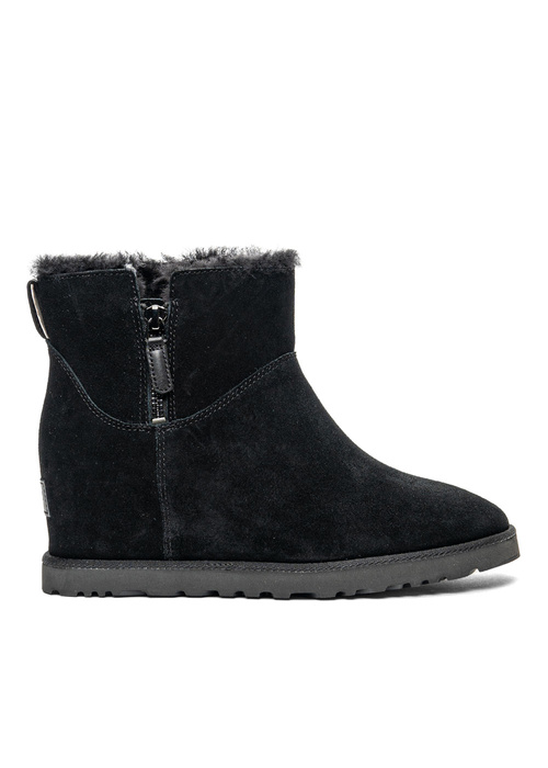 UGG W Classic Femme Zip Mini (1117535-BLK)