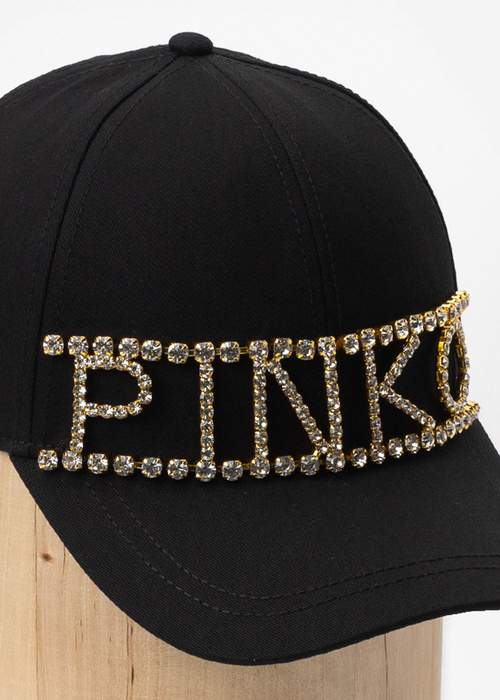 PINKO ACCOUNT BASEBALL CAP GABARDINA