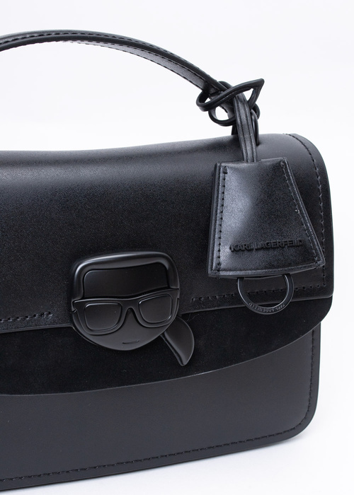 KARL LAGERFELD K/IKONIK LOCK TOP HANDLE
