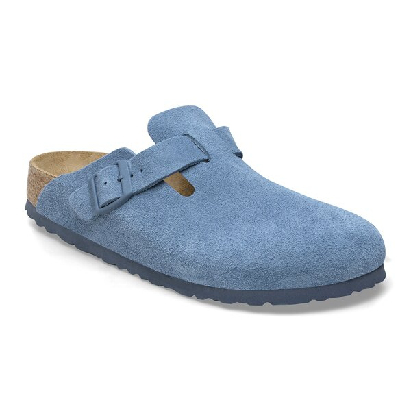 BIRKENSTOCK BOSTON LEVE ELEMENTAL BLUE