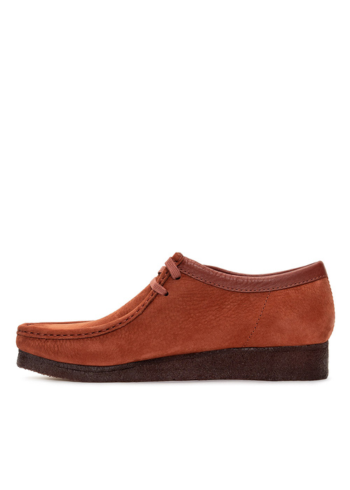 Clarks Wallabee Burgundy Nubuck (26162550)