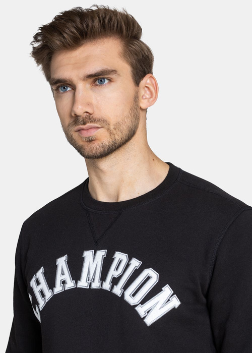 Champion Collegiate Logo Organic Cotton Blend Sweatshirt (216570-KK001)