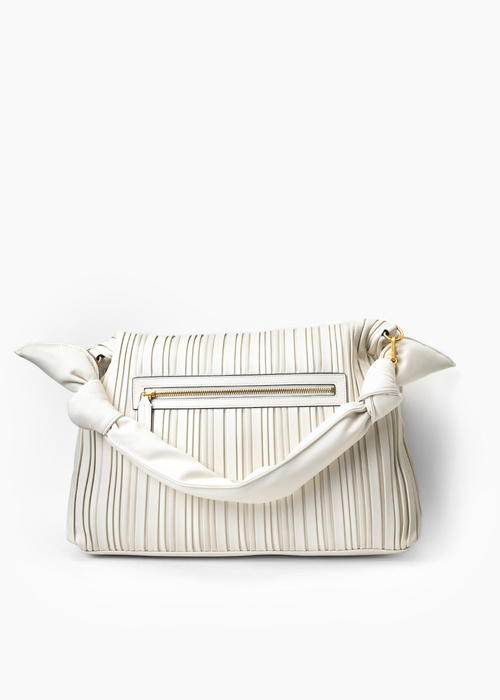 KARL LAGERFELD K/KUSHION KNOTTED MD FOLD TOTE