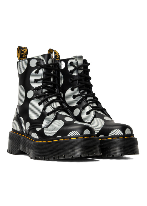 Dr. Martens JADON POLKA DOT Black Smooth