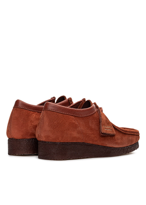 Clarks Wallabee Burgundy Nubuck (26162550)