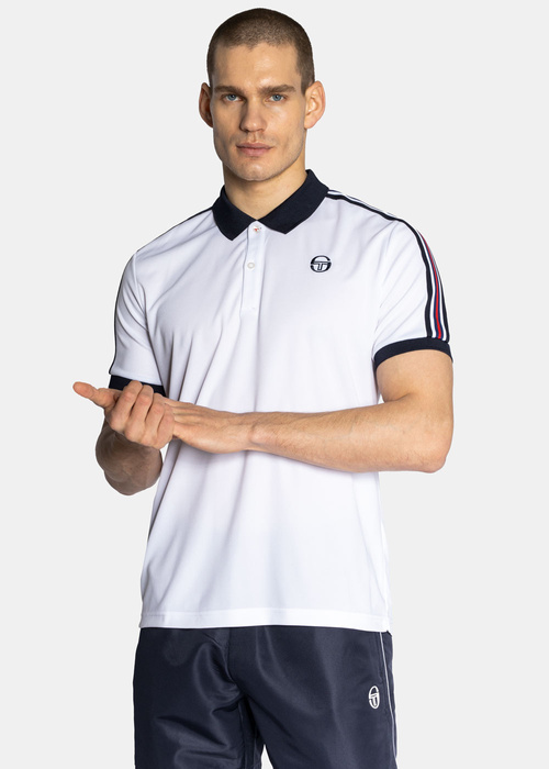Polo Sergio Tacchini Nabo WHT/BLU